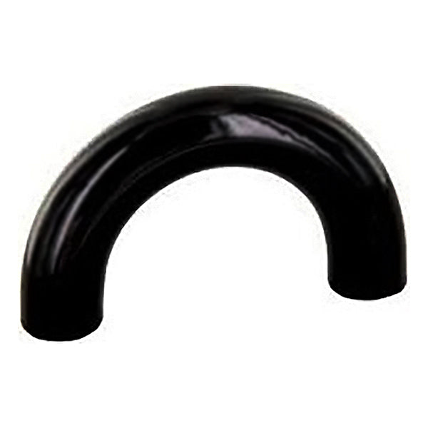 E.CASIRAGHI MANIGLIA IN ZAMA D.MM 6 INTERASSE MM 32 NERO LUCIDO CONF.PZ2