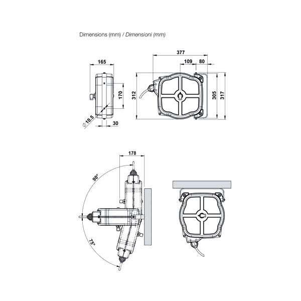 FAICOM AVVOLGITUBO ARIA MOD. MDR CON TUBO D.MM10,0X14 MT12 20BAR