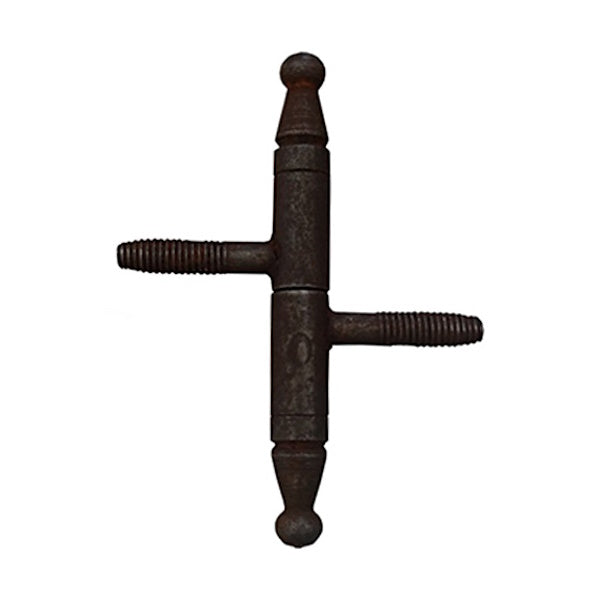 METAL STYLE CERNIERE ANUBA FERRO ANTICATO MM9X80 CONF.PZ2