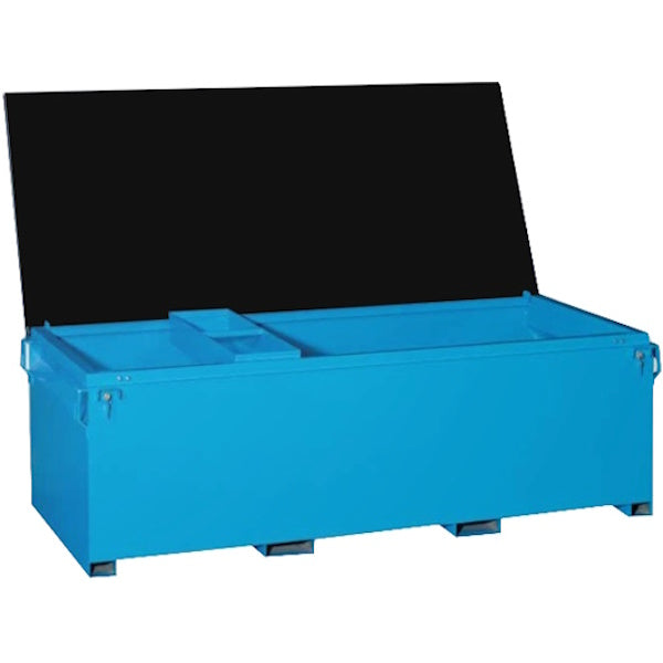 MG BAULE PORTA ATTREZZI IN LAMIERA BLU/NERO MM1855X845X615