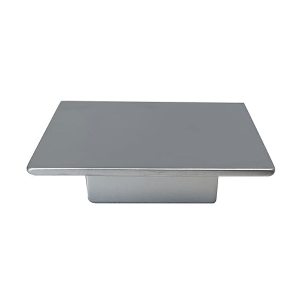 METAL STYLE POMOLO PER MOBILI IN ZAMA CROMO OPACO MM56*