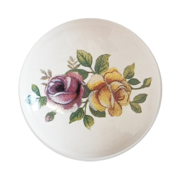 METAL STYLE POMOLO PER MOBILI IN CERAMICA AVORIO D.MM31X26