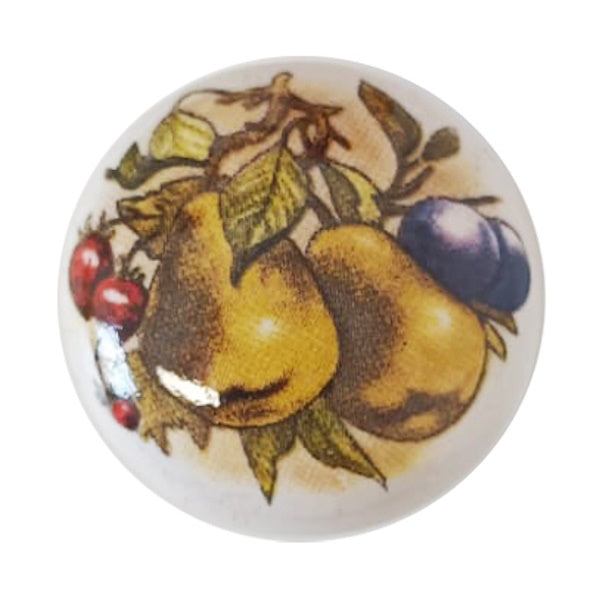 METAL STYLE POMOLO PER MOBILI IN PORCELLANA FLORENCE D.MM30*