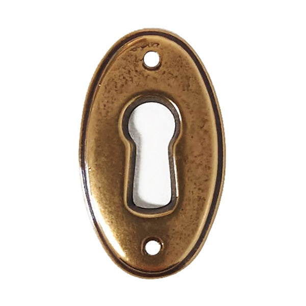 METAL STYLE BOCCHETTA IN OTTONE ORO DI VALENZA MM22x37