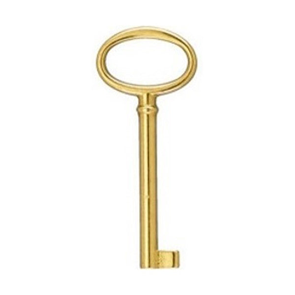 METAL STYLE CHIAVE IN OTTONE LUCIDO MM34X71