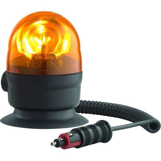 LAMPEGGIATORE ROTANTE BASE CON MAGNETE E VENTOSA MOD. MICROBOULE