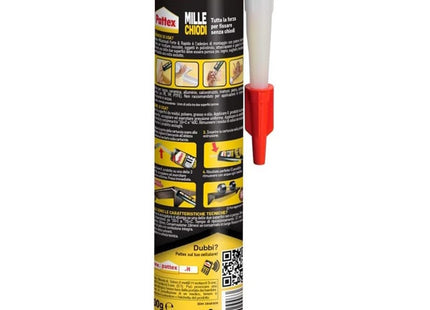 HENKEL PATTEX MILLECHIODI FORTE E RAPIDO CARTUCCIA GR400 BIANCO