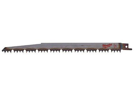 MILWAUKEE LAME PER SEGA DIRITTA PER LEGNO E PLASTICA MM 240X5,5 PZ3