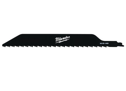 MILWAUKEE LAMA PER SEGA DIRITTA PER GHISA E FIBRA DI VETRO MM450X17