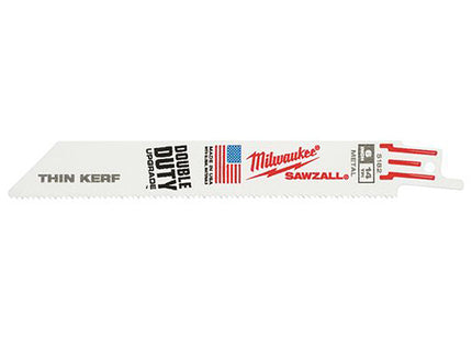 MILWAUKEE LAME PER SEGA DIRITTA PER METALLI THIN KERF MM150X1,8 PZ5*
