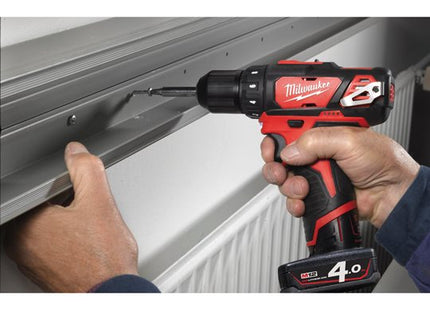 MILWAUKEE TRAPANO AVVITATORE A BATTERIA M12 BDD-402C*