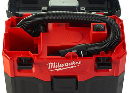 MILWAUKEE ASPIRATORE A BATTERIA SOLIDI/LIQUIDI M18 VC2-0(V1/23)