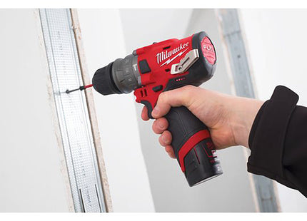 MILWAUKEE TRAPANO CON PERCUSSIONE A BATTERIA M12 FPDXKIT-202X(V1/23)
