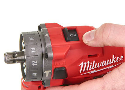 MILWAUKEE TRAPANO CON PERCUSSIONE A BATTERIA M12 FPDXKIT-202X(V1/23)