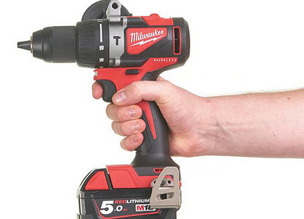 MILWAUKEE TRAPANO AVVITATORE PERCUSSIONE A BATTERIA M18BLPD2-502X(V1/23)