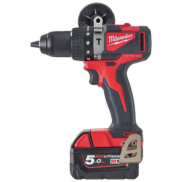 MILWAUKEE TRAPANO AVVITATORE PERCUSSIONE A BATTERIA M18BLPD2-502X(V1/23)