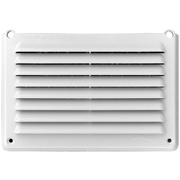LA VENTILAZIONE GRIGLIA IN ABS COMPONIBILE VERTICALE MM204X133 BIANCO