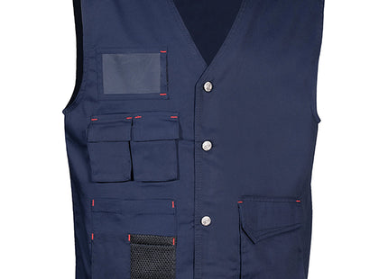 COFRA GILET MULTITASCHE MONASTIR COLORE NAVY TG. L