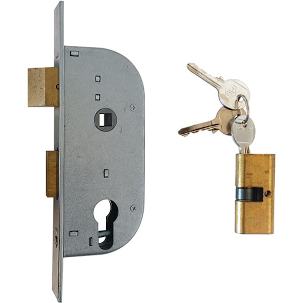 MG SERRATURA INFILARE CON CILINDRO SAGOMATO ART.148 ENTRATA MM32 AMBIDX