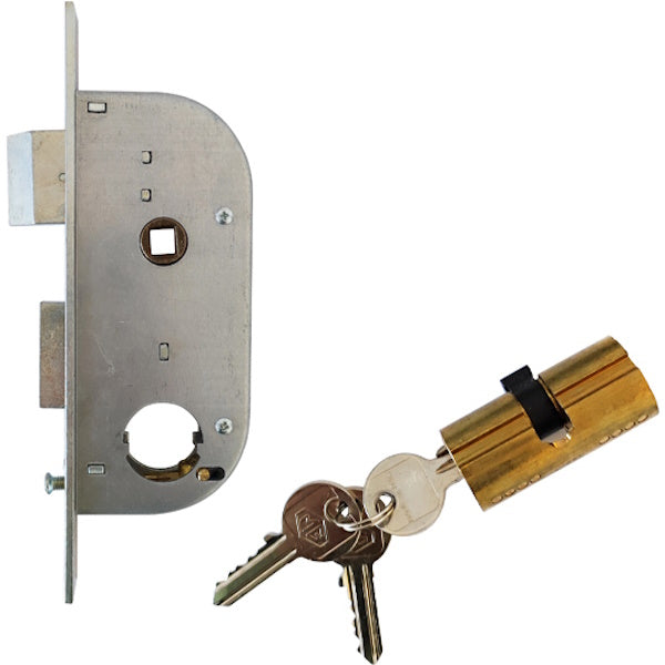 MG SERRATURA INFILARE CON CILINDRO TONDO ART.149 ENTRATA MM32 AMBIDESTRA