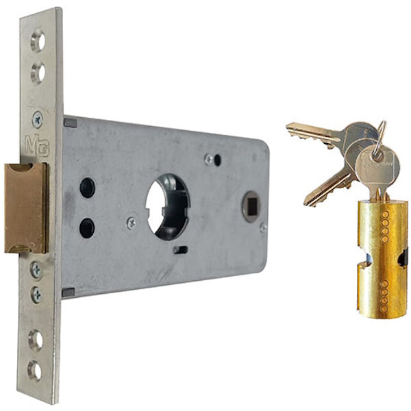 MG SERRATURA INFILARE CON CILINDRO D.MM26 ART.288 ENTRATA MM60 AMBIDX