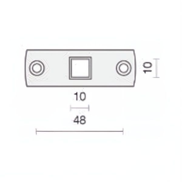 COMUNELLO STAFFA CON PERNO QUADRO PER SHOWIN S35/S45