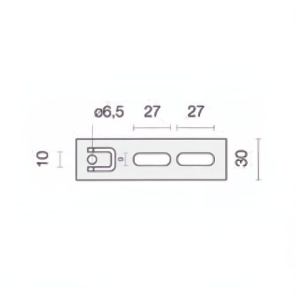 COMUNELLO STAFFA REGOLABILE PER SHOWIN S35/S45