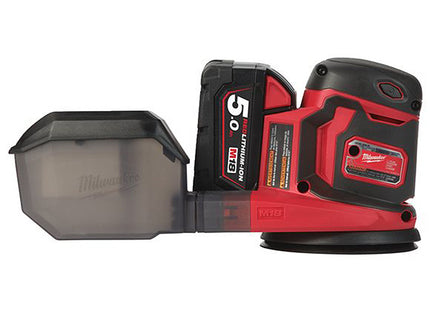 MILWAUKEE LEVIGATRICE ROTORBITALE A BATTERIA M18 BOS125-502B