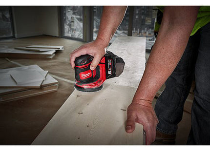 MILWAUKEE LEVIGATRICE ROTORBITALE A BATTERIA M18 BOS125-502B