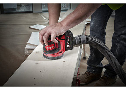 MILWAUKEE LEVIGATRICE ROTORBITALE A BATTERIA M18 BOS125-502B