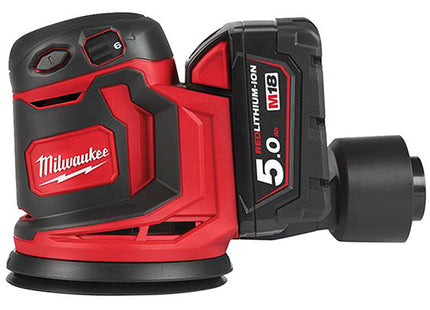 MILWAUKEE LEVIGATRICE ROTORBITALE A BATTERIA M18 BOS125-502B