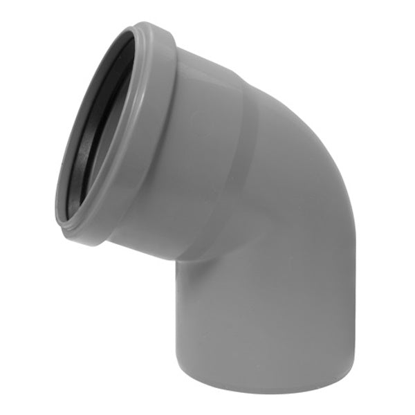 IDRO-BRIC CURVA IN POLIPROPILENE HTB A 67° D.MM40