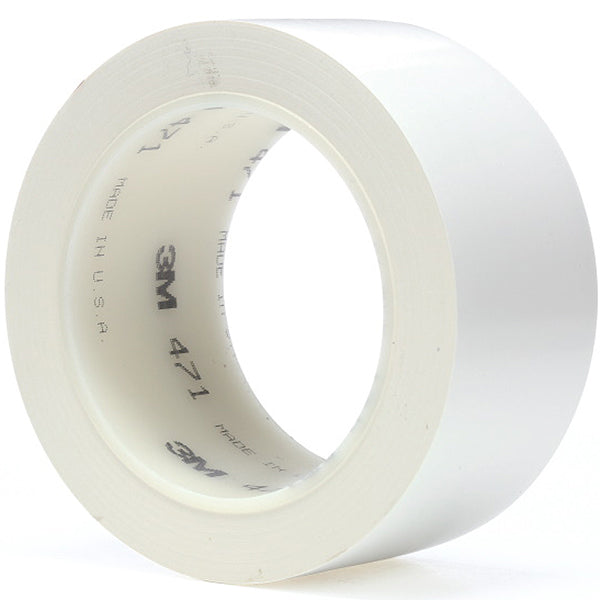 3M NASTRO IN VINILE PER MARCATURE 471 BIANCO MM50X33MT