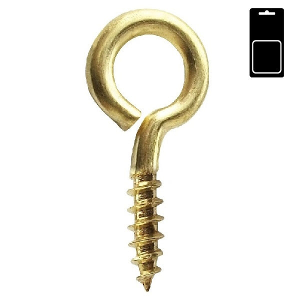 FRIULSIDER OCCHIOLI A VITE IN OTTONE IN CONF.BLISTER