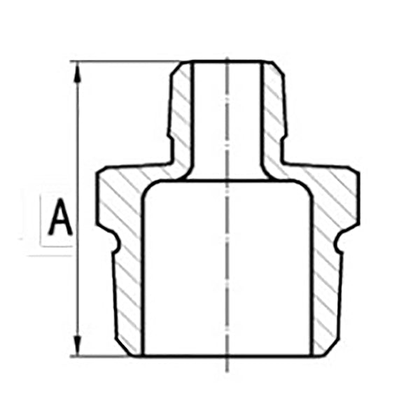 GT COMIS ART1262 NIPPLO RIDOTTO IN GHISA