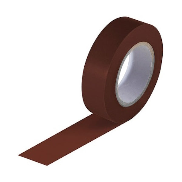 ELEMATIC NASTRO ISOLANTE IN PVC MM15X10MT COLORE MARRONE