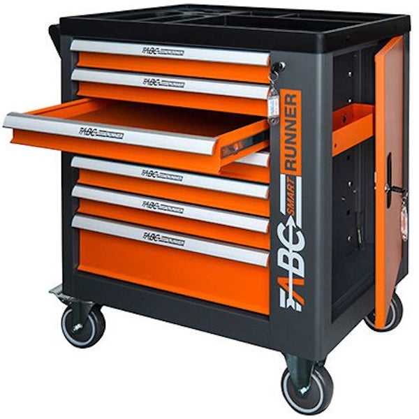 ABC TOOLS SMART CARRELLO RUNNER CON 7 CASSETTI