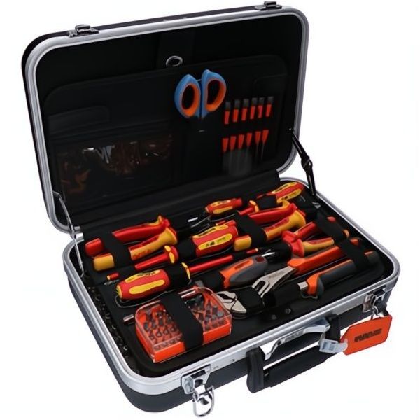 ABC TOOLS VALIGIA CON ASSORTIMENTO DI 109 UTENSILI VDE