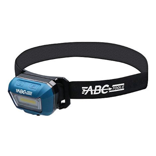 ABC TOOLS LAMPADA FRONTALE A LED RICARICABILE MOD. LIGHT HEAD
