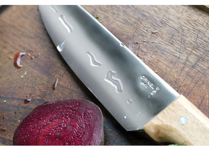 OPINEL COLTELLO CHEF MULTIUSO CON MANICO IN FAGGIO LAMA INOX CM20