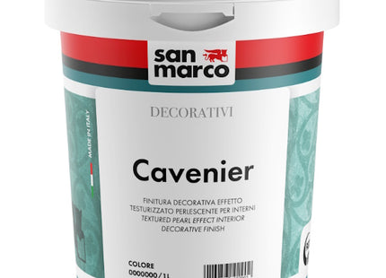 SAN MARCO CAVENIER ARGENTO LT 1 FINITURA DECORATIVA EFFETTO PERLESCENTE