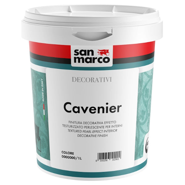 SAN MARCO CAVENIER ARGENTO FINITURA DECORATIVA EFFETTO PERLESCENTE