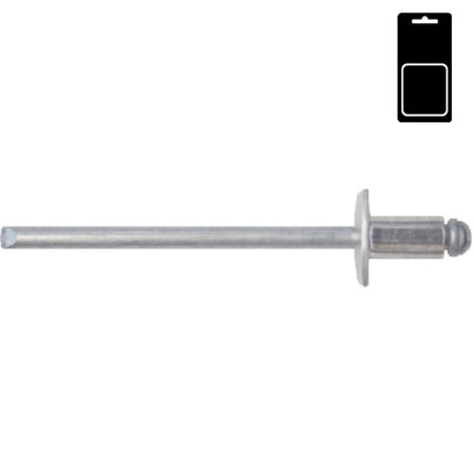 FRIULSIDER RIVETTI IN ALLUMINIO D.MM4,0X 8 BLISTER DA PZ100