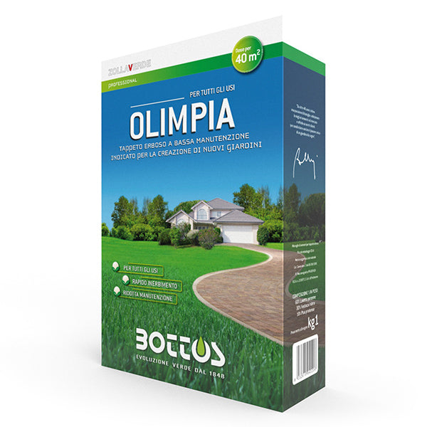 BOTTOS SEMENTI PER PRATO ERBOSO ORNAMENTALE OLIMPIA