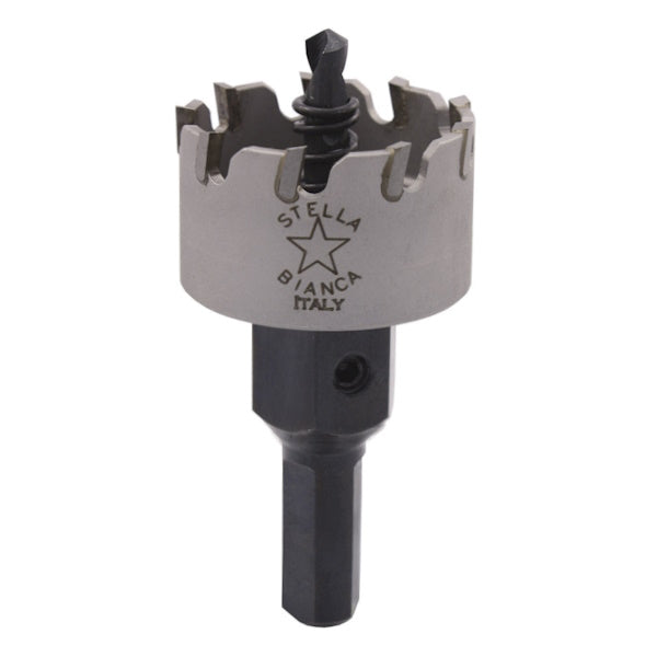 STELLA BIANCA FRESA A TAZZA TCT PER INOX DENTI IN METALLO DURO