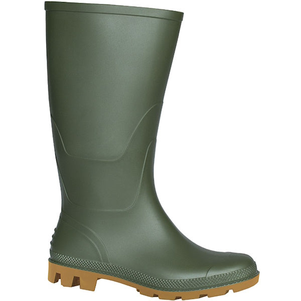 ISSA STIVALE IN PVC GINOCCHIO COLORE VERDE/PARA