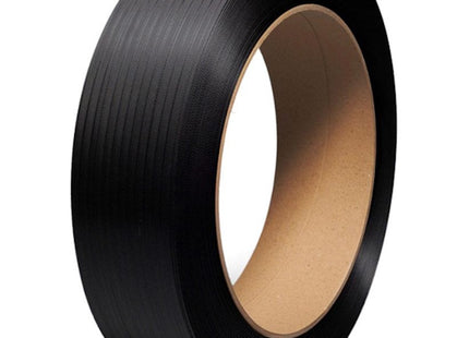 REGGIA IN PLASTICA NERA D.INTERNO MM400 MM15X0,8 BOBINA DA MT1500