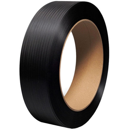 REGGIA IN PLASTICA NERA D.INTERNO MM400 MM15X0,8 BOBINA DA MT1500