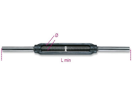 ROBUR TENDITORI A 2 TRONCHI NERI M24 WFL KG3060 ART.8008N