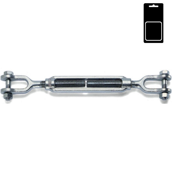 ROBUR BLISTER TENDITORI A 2 FORCELLE ZINCATI ART.8009Z-K